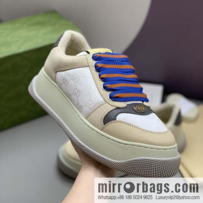 GUCCI couple thick-soled small dirty shoes