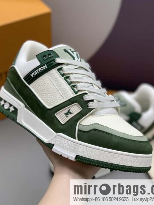 LV Vuitton logo, sports and leisure shoes for couples