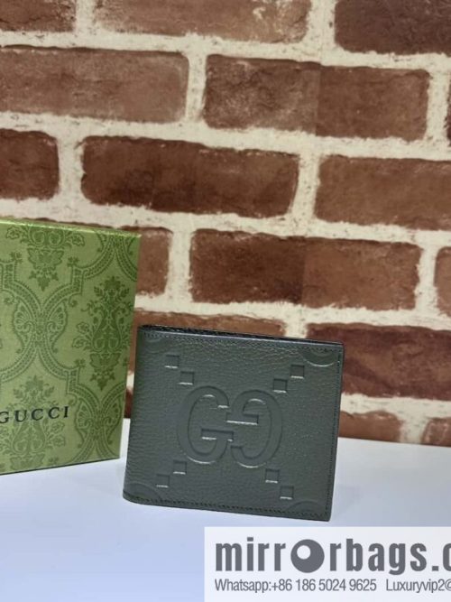 GUCCI super double G wallet 739475 green Li press G