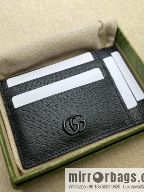 GUCCI GG Marmont Card Holder 722734g Pig/g G