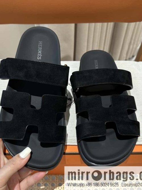 Hermès second uncle shoes 🐎🐎 Yangjing black