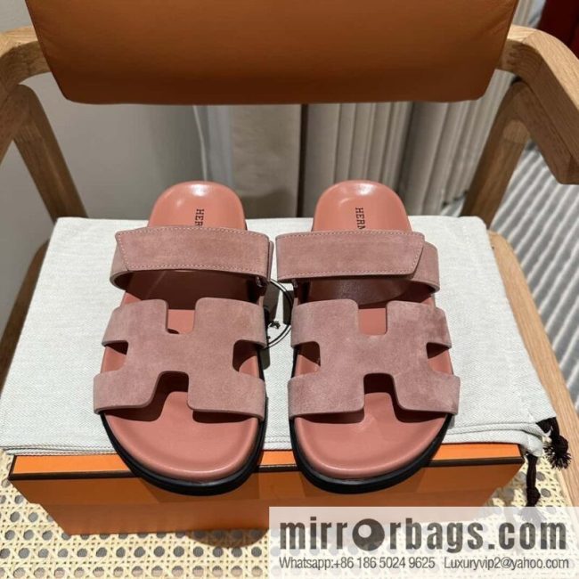 Hermès second uncle shoes 🐎🐎 Yangjing pink