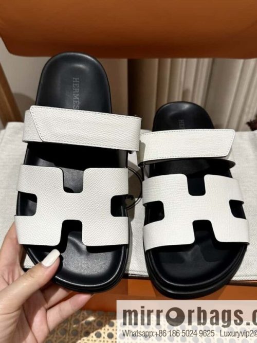 Hermès second uncle shoes 🐎🐎 palm print white