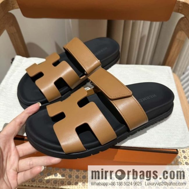 Hermès second uncle shoes 🐎🐎 plain gold brown