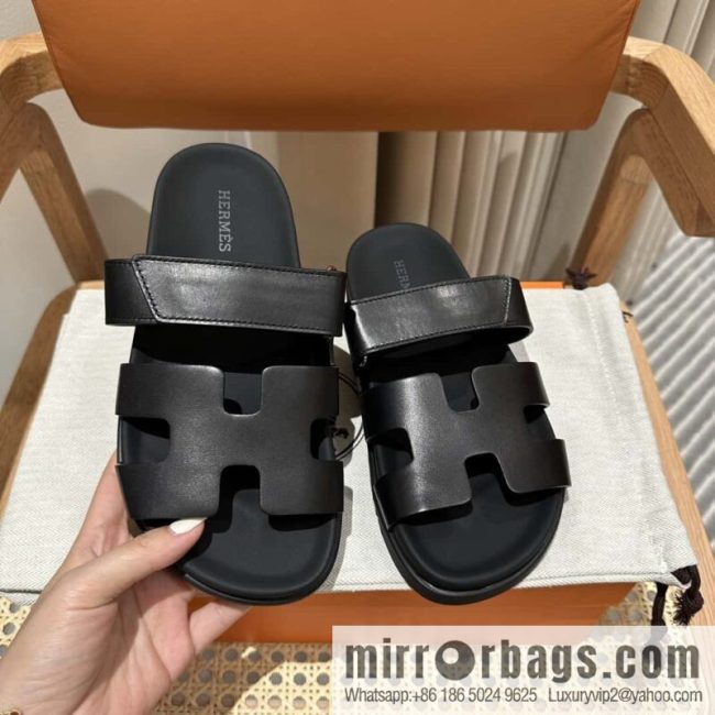 Hermès second uncle shoes 🐎🐎 plain black
