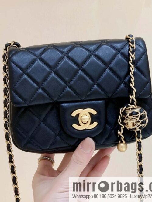 CHANEL 22P Latest Walnut Golden Ball AS1786