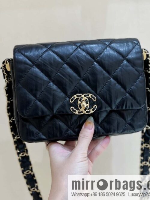CHANEL 23K Autumn and Winter Series 19 Vintage Tofu Bag AS4423