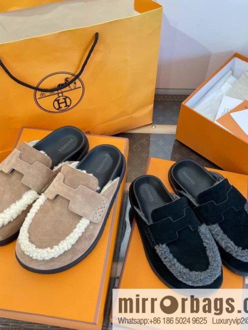 Hermès Müller half-tow Birkenstocks
