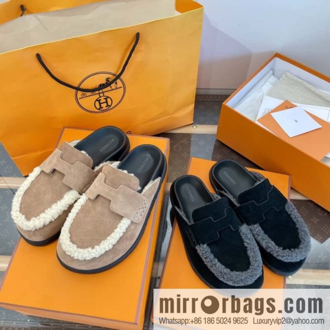 Hermès Müller half-tow Birkenstocks