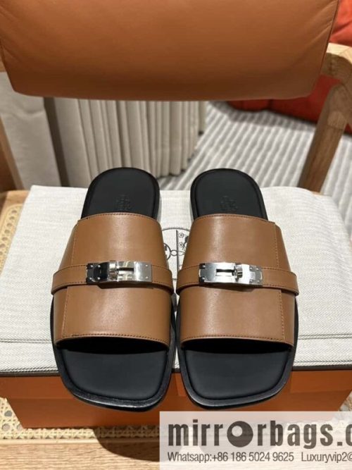 Hermès Kelly Men\'s Slippers
