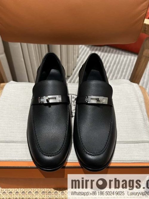 Hermès kelly buckle loafers