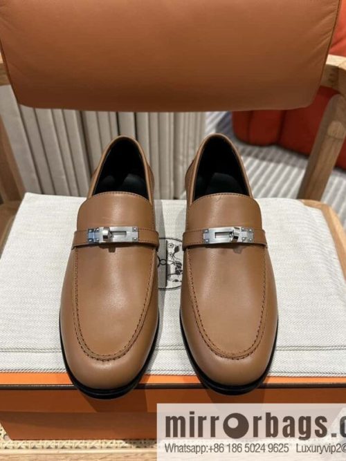 Hermès kelly buckle loafers