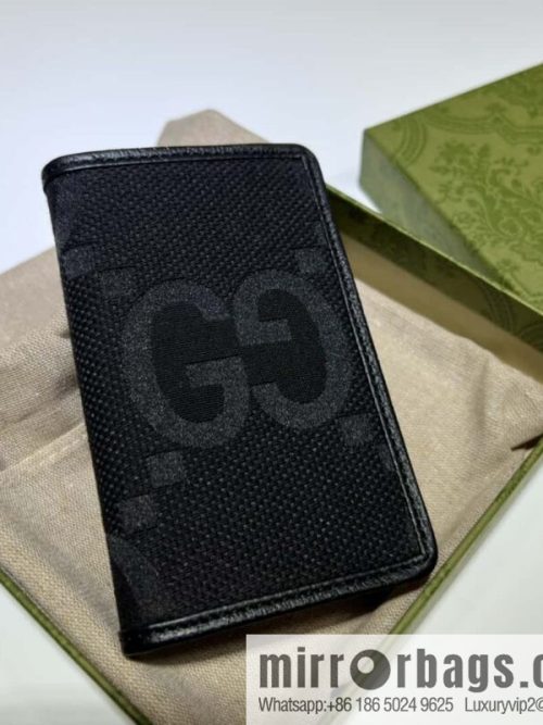 GUCCI Super Double G Card Clip 739511 Large G Grab