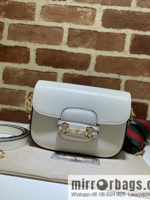 Gucci Horsebit 1955 series mini handbag 658574 meters white