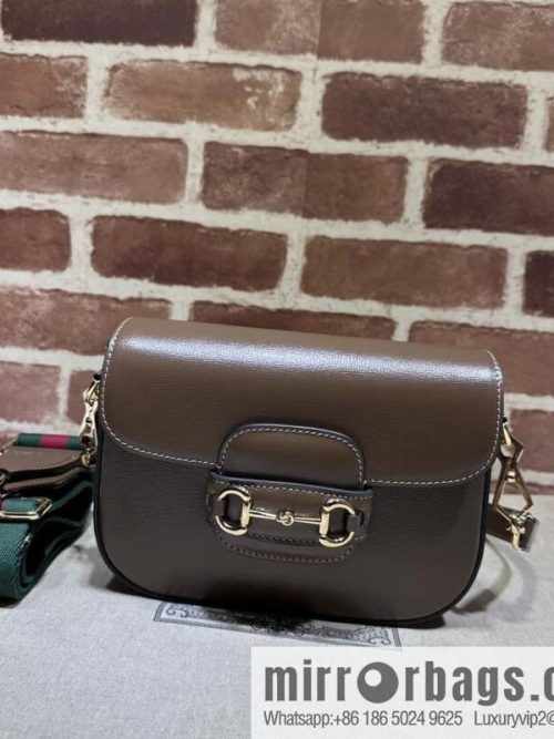 Gucci Horsebit 1955 series mini handbag 658574 brown