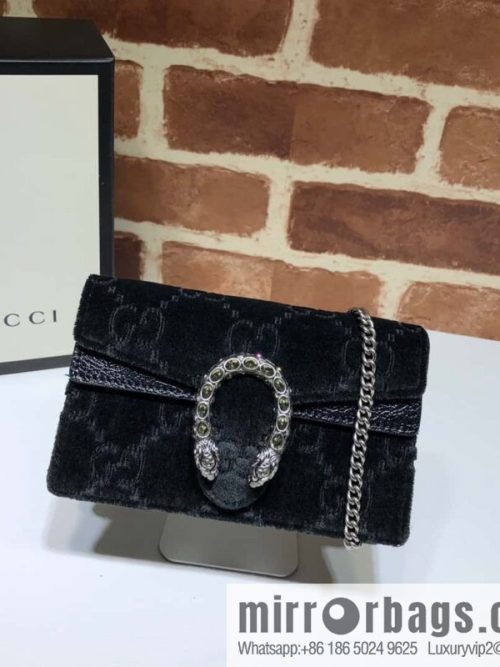 Gucci Dionysus series GG super mini handbag 476432g fleece G