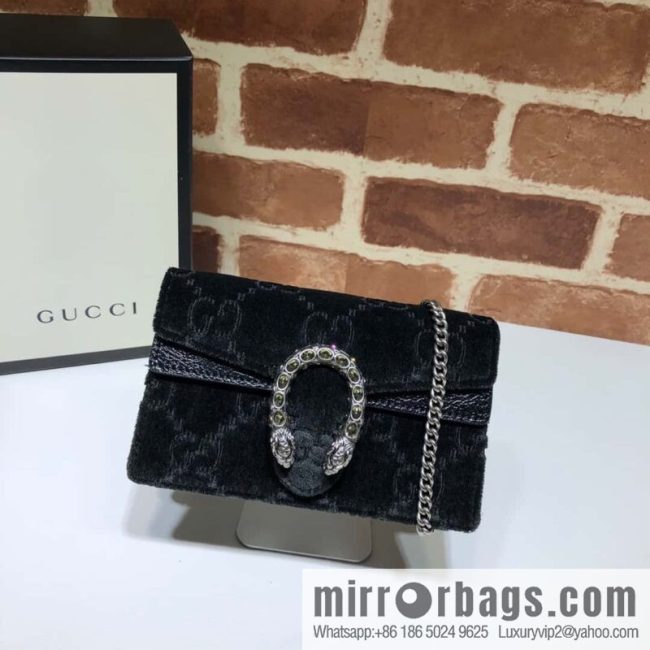 Gucci Dionysus series GG super mini handbag 476432g fleece G