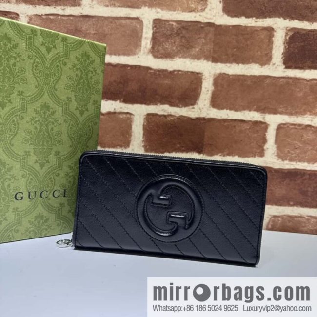 Gucci Blondie series full zipper wallet 760312g color