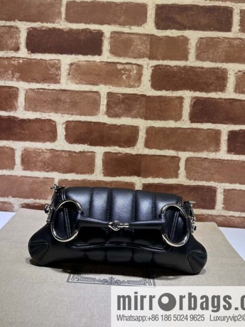 Gucci Horsebit Chain small shoulder backpack 764339 gr leather