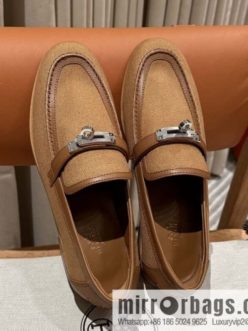 Hermès kelly buckle loafers