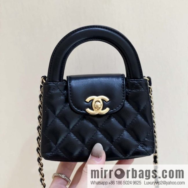 CHANEL 23K autumn and winter series mini Kelly bag AP3435 black
