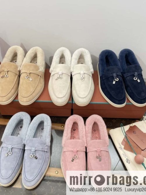Loro Piana nutria fur fur shoes