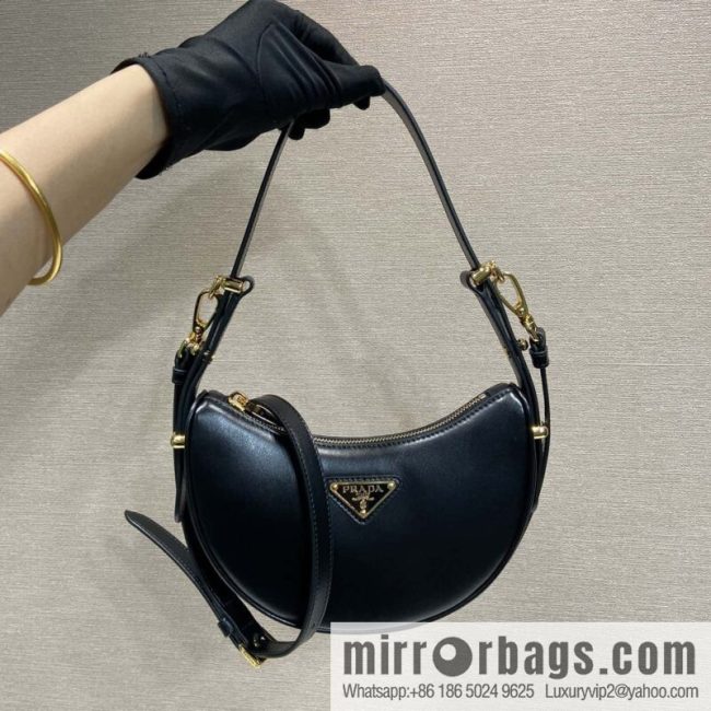 Prada Moon handbag 1BC199 black