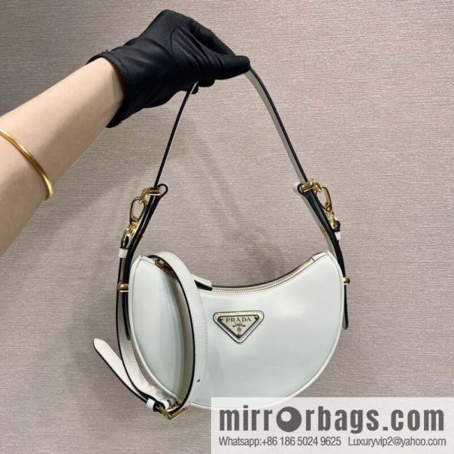 Prada Moon handbag 1BC199 white