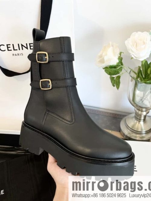CELINE platform locomotive boots