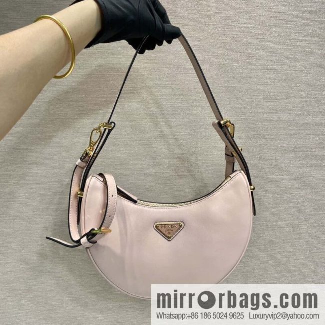 PRADA Moon handbag 1BC194 double shoulder strap