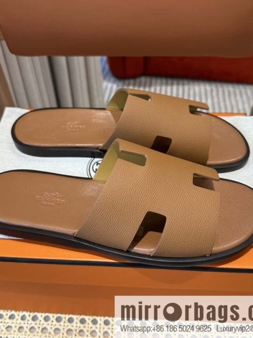 Hermès Men\'s Slippers