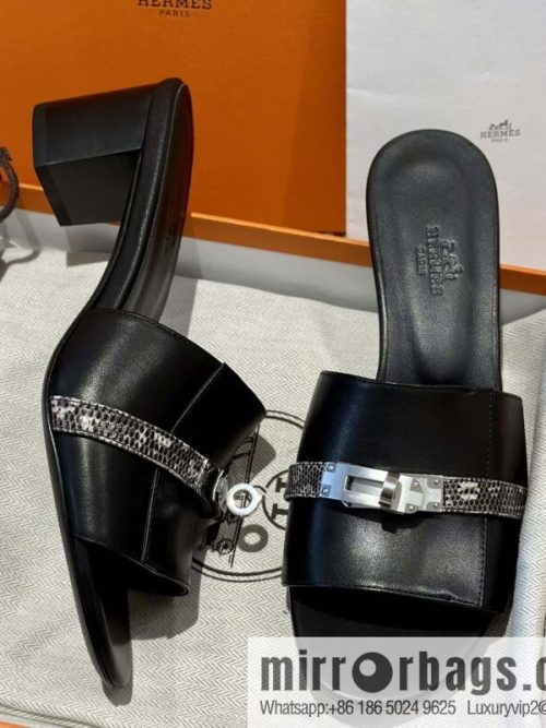 Hermes Kelly Buckle Lizard 🦎 Strap High Heel