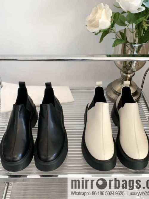 THE ROW platform boots