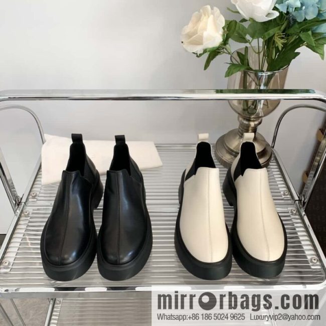 THE ROW platform boots