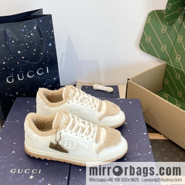 GUCCI Gucci mac80 series autumn and winter Mao Mao sports shoes