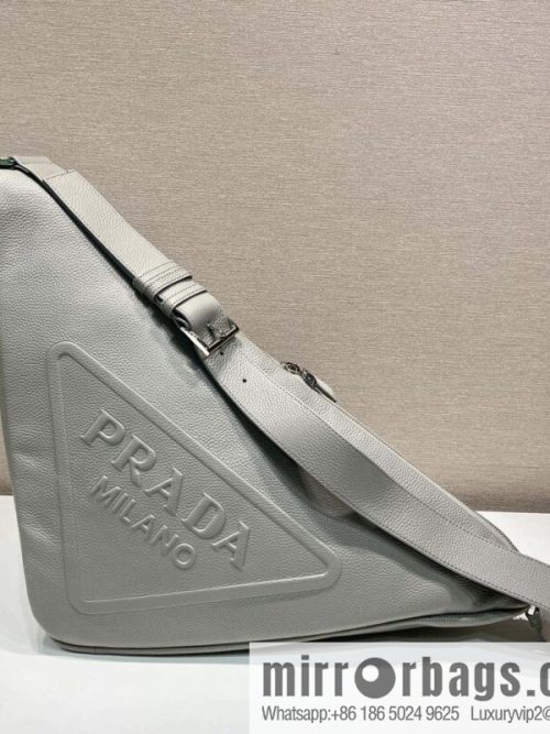 PRADA Prada Full Leather Big Triangle Bag 👏 2VY007