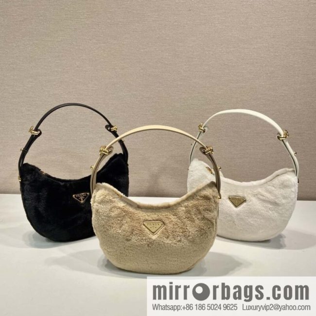 PRADA Moon handbag 🎉 1BC194 shoulder strap/wool