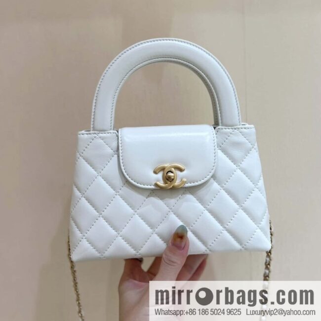 wsxc1699886448371_0-800x800woec14drmzm32394_20250716034432.jpg CHANEL 23K autumn and winter series, super hot Kelly bag AS4416 white