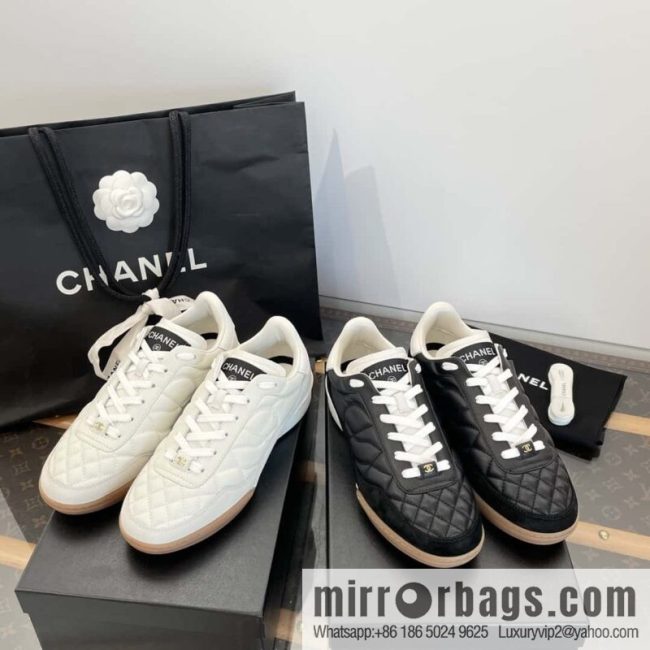 CHANEL Xiaoxiang The latest upgraded version for autumn and winter~ diamond pattern football shoes⚽