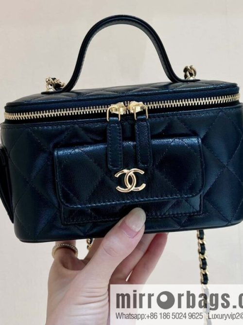 CHANEL 22k vanity case special edition handle box AP3017