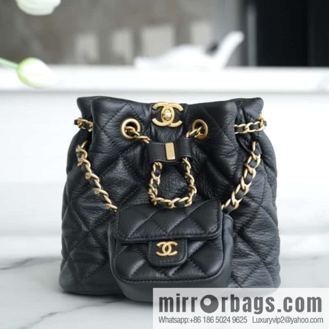 CHANEL Handicraft workshop child and mother backpack AS3947
