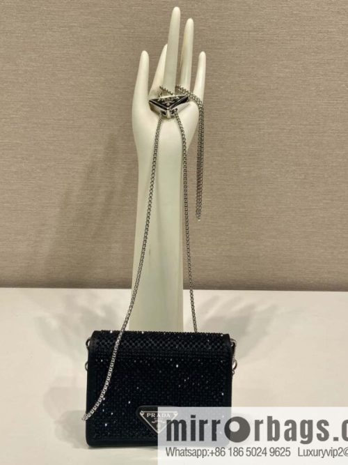 PRADA Prada necklace crystal bag 1MR024 new color