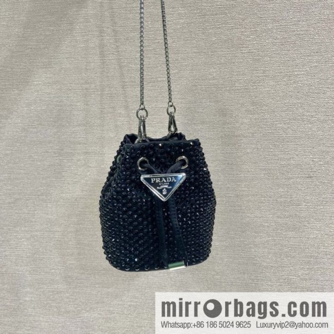PRADA Prada crystal mini bucket 1NR016 new color