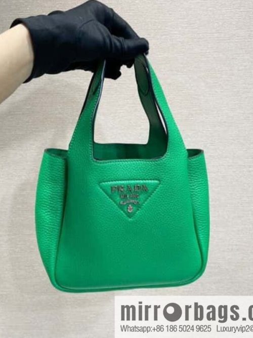 PRADA mini vegetable basket 1BA349 green