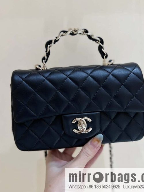 CHANEL classic cf mini handle AS2431