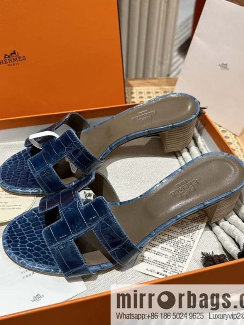 Hermès Crocodile 🐊 slippers