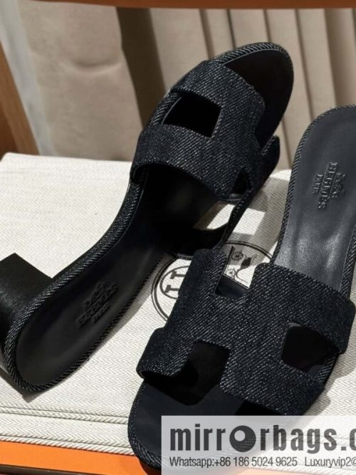 Hermès\' latest denim high heels