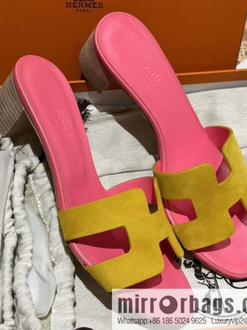 Hermès color-matching high heels