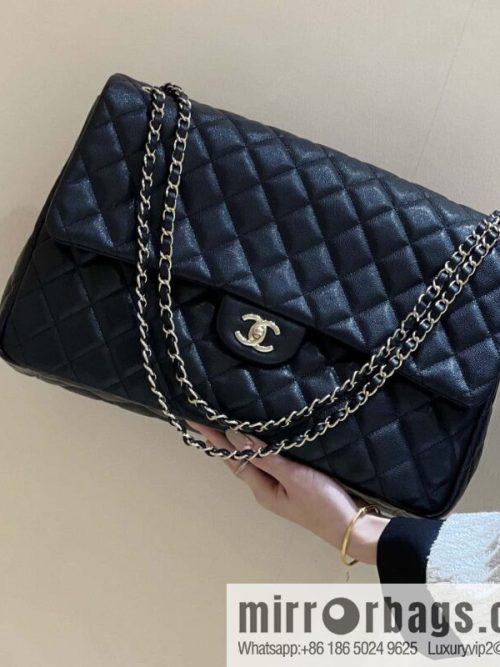 CHANEL 24C early spring vacation series explosive oversized CF airport big bag AS4661