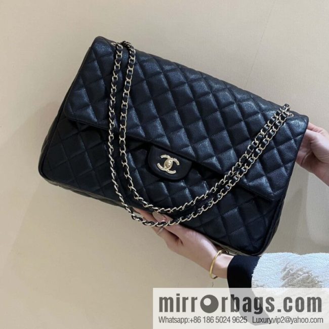 CHANEL 24C early spring vacation series explosive oversized CF airport big bag AS4661